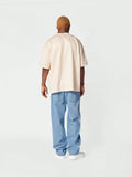 Calça SUMWON Denim reta com bordado