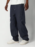 Calça SUMWON Denim reta com bordado