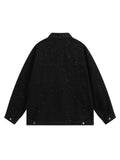 Jaqueta Distressed Sequin galaxy
