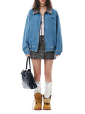 Jaqueta Heavy Washed Denim Work