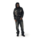 JACKET SUFGLO JEANS DENIM BROWN