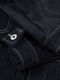 Jaqueta Retro Color Denim Jacket