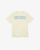 OBEY STUDIOS QUALITY DISSENT CLASSIC T-SHIRT