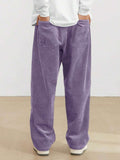 Calça Corduroy Wide Leg