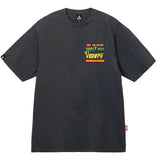 CAMISETA THE WOLF MAN CINZA ESTONADO "HALLOWEEN"