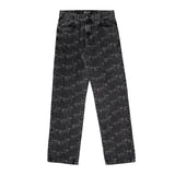 PANTS MONOGRAM SUFSTAR JEANS BLACK