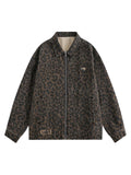 Jaqueta Vintage Washed Cheetah
