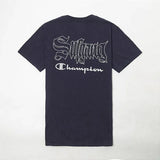 Camiseta Sufgang x Champion Stars 3M Classic Tee Navy Blue
