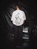Camiseta Bad Rabbits Off White