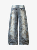 Calça RO Style Washed Barrel Jeans