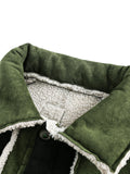 Jaqueta Floral Suede Fleece