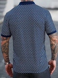 Camisa CasualCool Polo de Manga Curta Detalhada
