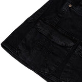 CARGO SKIRT 4SUF BLACK