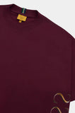 Camiseta Class Inverso Gold (Burgundy)