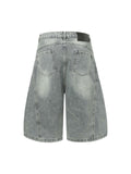 Shorts Ripped Deconstructed Split Barrel