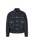 Jaqueta Retro Color Denim Jacket