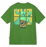 CAMISETA RETRATOS VERDE 