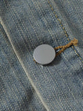 Jaqueta Retro Washed Totem Denim