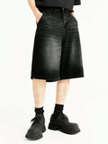 Shorts Denim Lavada Diagonal