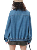 Jaqueta Heavy Washed Denim Work