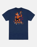BURN IT DOWN - TSHIRT - NAVY
