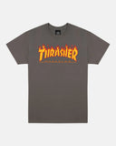 FLAME - TSHIRT - CHARCOAL