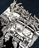 Camiseta Train Azul Petróleo