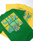 Camiseta Retratos Verde