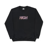 Crewneck High "Olograph Logo" Preto