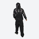 Life Embroidered Hooded Fleece