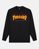 FLAME - LONGSLEEVE - BLACK
