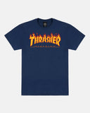 FLAME - TSHIRT - NAVY
