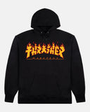GODZILLA FLAME - HOODIE - BLACK