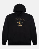 GONZ - HOODIE - BLACK / BROWN
