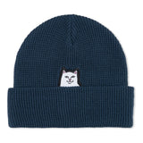 Lord Nermal Waffle Knit Beanie (Navy)