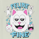 Feline Fine Tee (Sage) - Camiseta