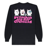 Shroom Diet Long Sleeve (Black) - Camiseta