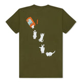 Nermal Pills Tee (Military Green) - Camiseta