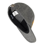 RIPNLIT 6 Panel Wool Strapback (Charcoal)