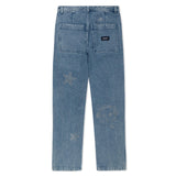 Kawaii Nerm Womens Wide Leg Pants (Medium Wash) - Calça