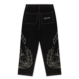 Howdy Pants (Black) - Calça