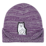 Lord Nermal Marled Beanie (Dark Purple)