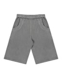 BERMUDA MOLETINHO DOUBLE HAND CINZA