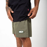 Swim Shorts Logo Green