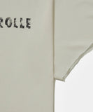 Dopping Kontrolle Raw Edge T-shirt Bone White