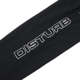 Euro Nylon Pants in Black
