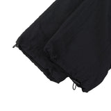 Euro Nylon Pants in Black