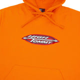 TJ x HIGH Hoodie Arrow Orange