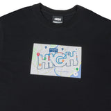 CAMISETA HIGH MAPS BLACK