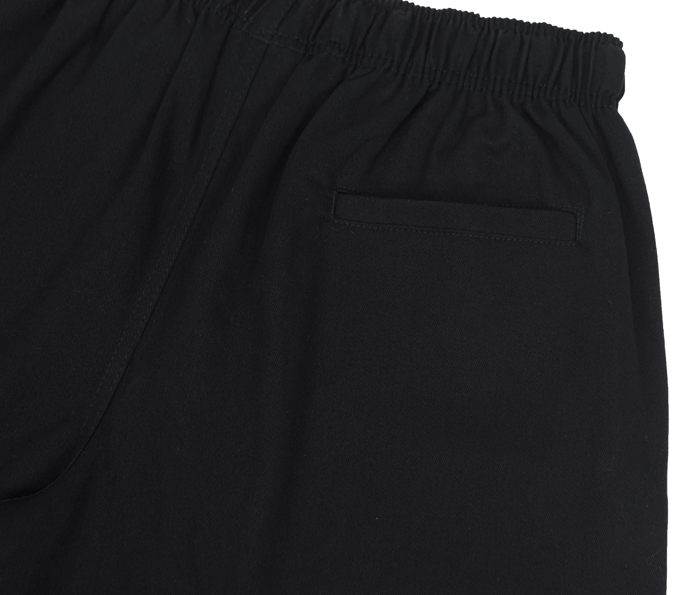 Vintage Twill Shorts in Black